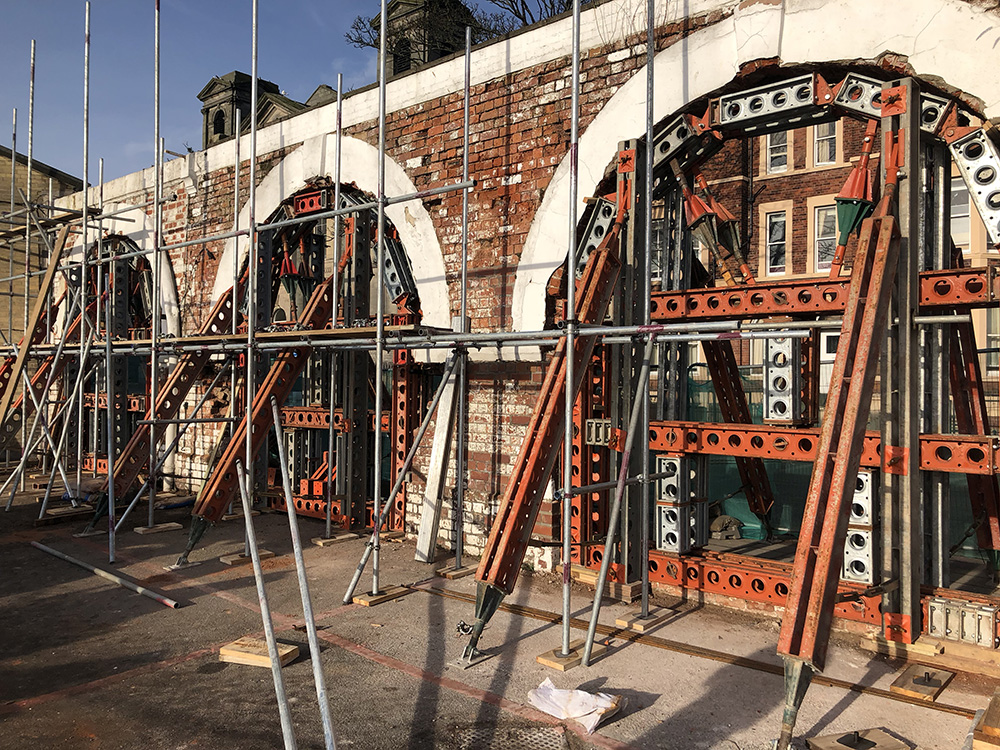 Façade Retention Projects Lea Scaffolding